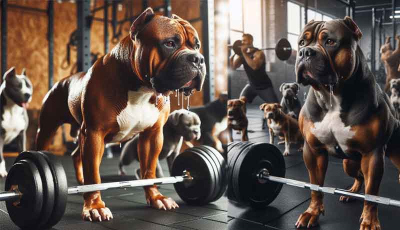 Comment Muscler Son Chien Pitbull